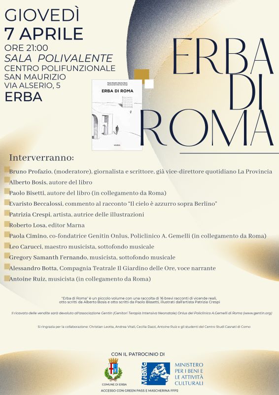 Presentazione libro "Erba di Roma"