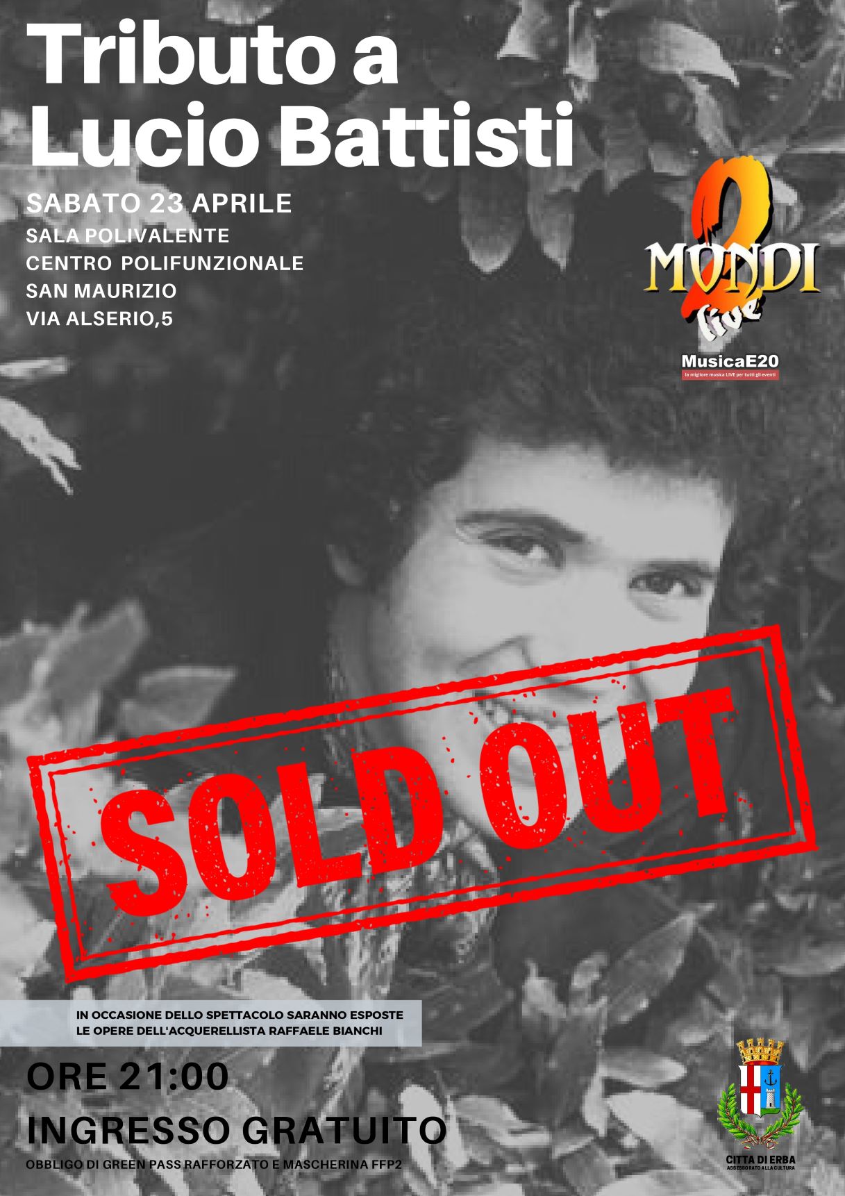 Primavera Erbese 2022 - 2 MONDI Tributo a Lucio Battisti - SOLD OUT