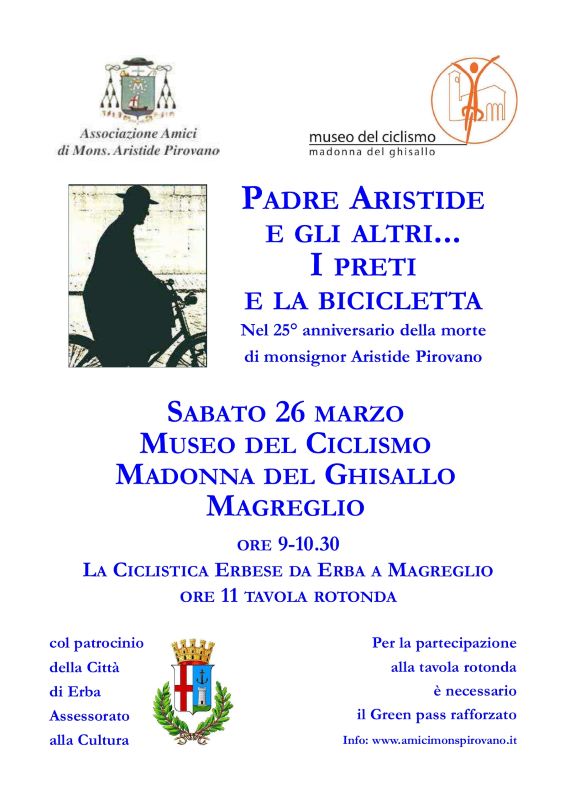 Padre Aristide e gli altri . . . I preti e la bicicletta 
