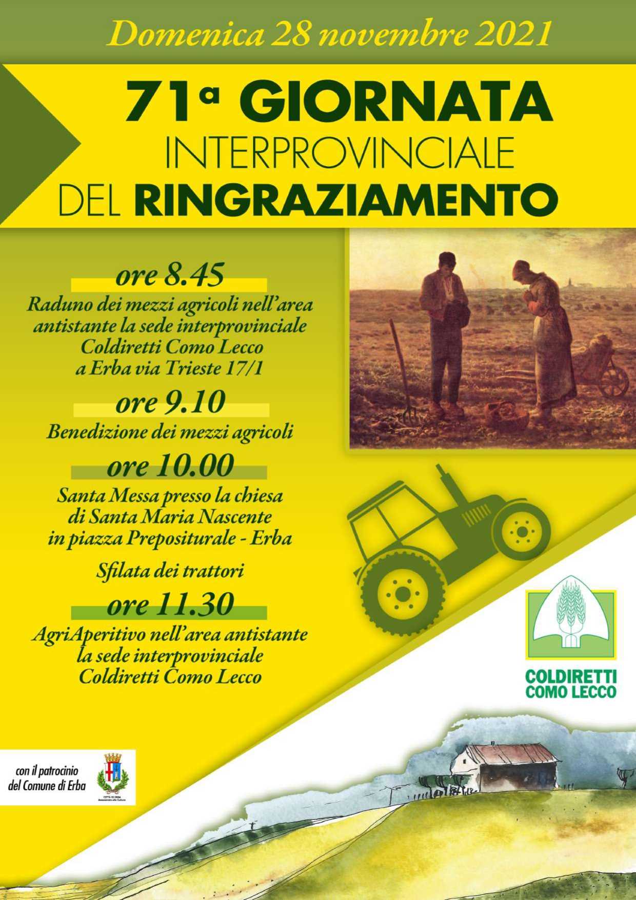 71° Giornata interprovinciale del ringraziamento 