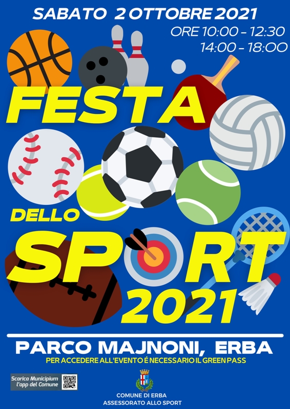 Festa dello sport 2021 