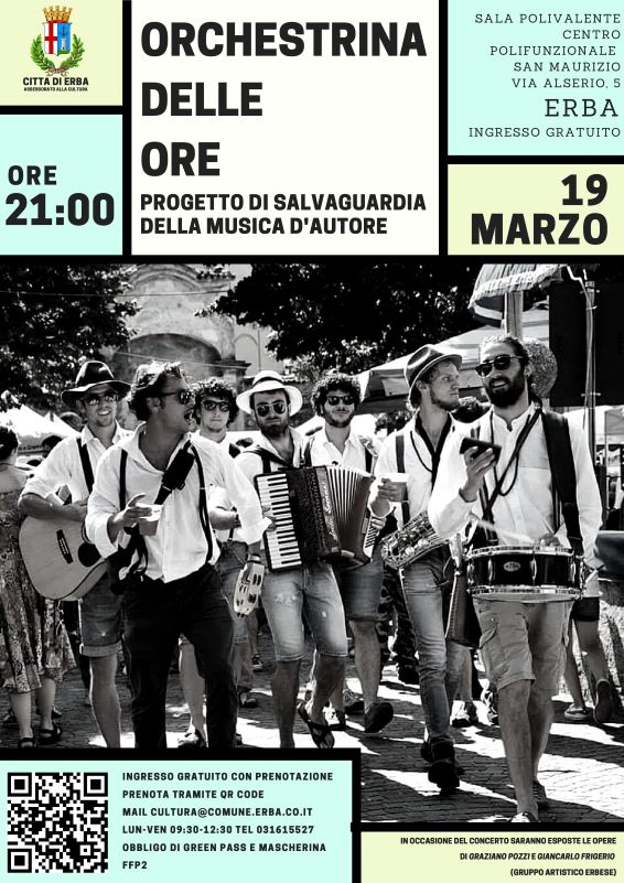 Primavera Erbese 2022 - L'Orchestrina delle Ore 