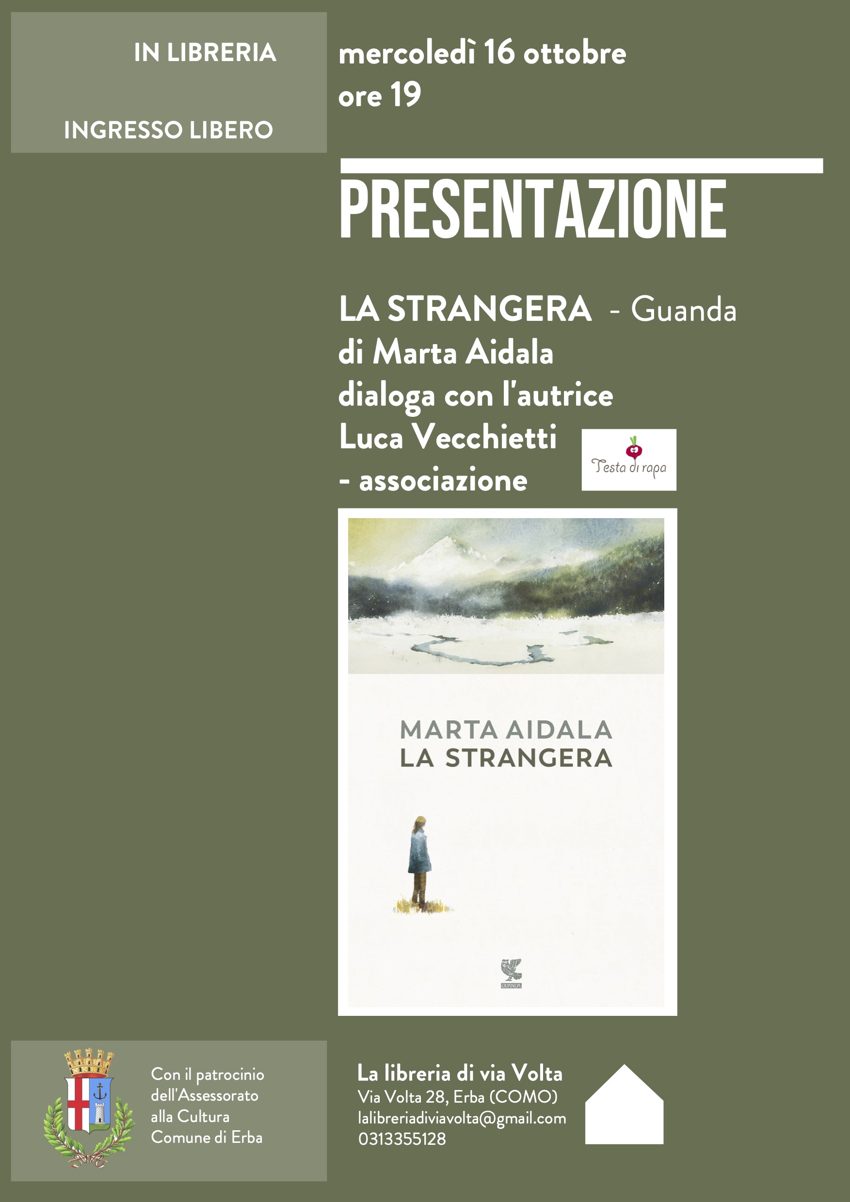 Presentazione libro "La strangera"