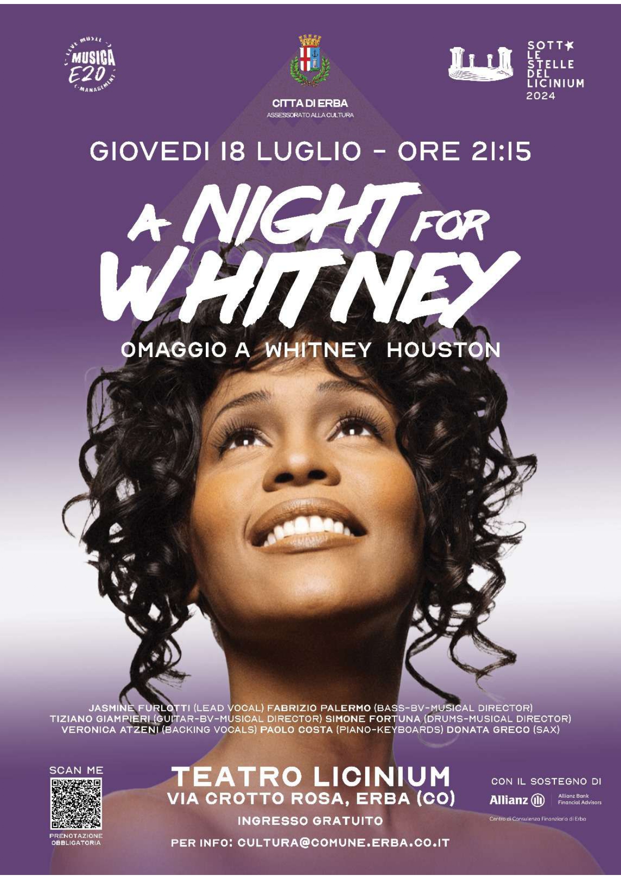 A night with Whitney