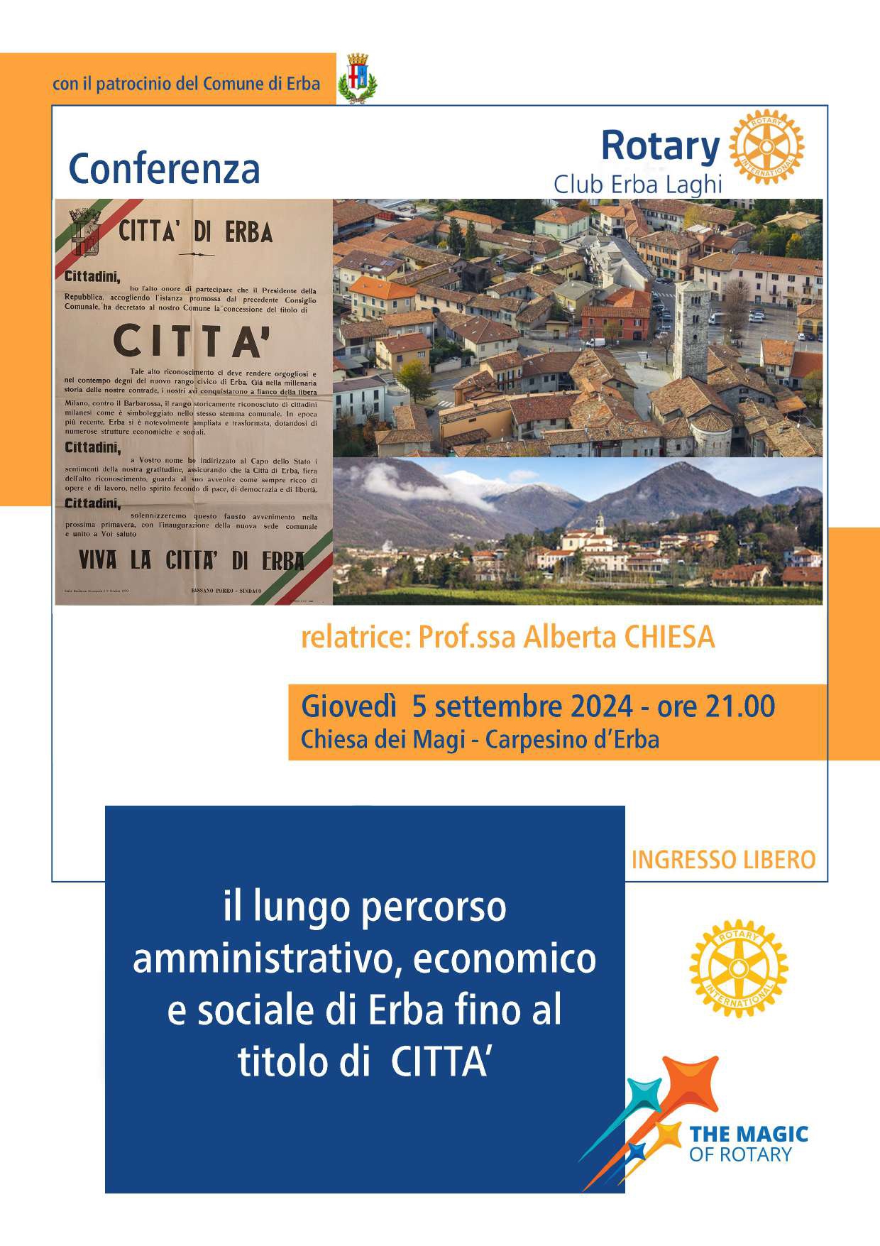 Conferenza 5 settembre