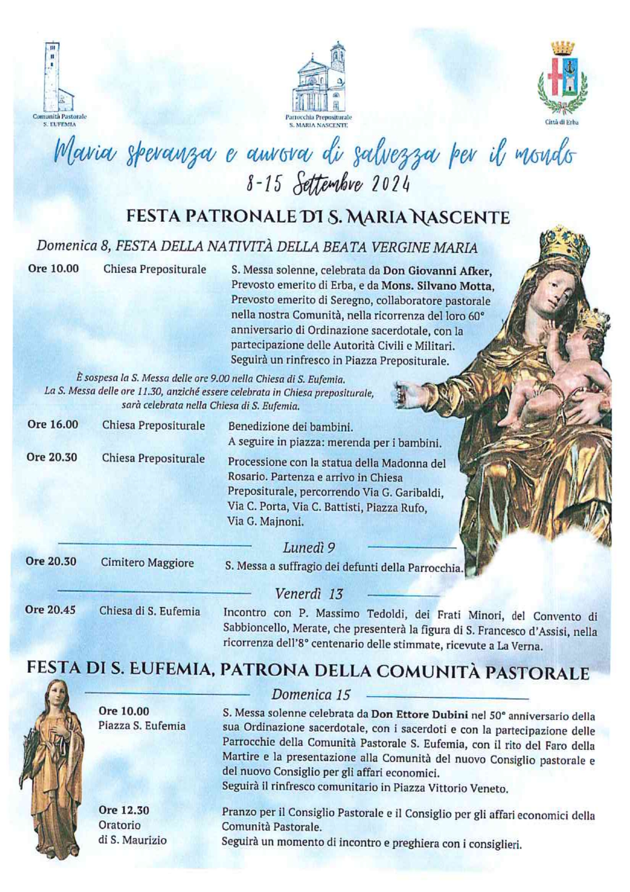 Festa patronale di Santa Maria Nascente