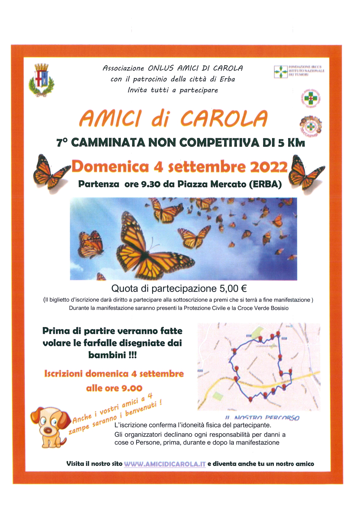 Camminata di Carola