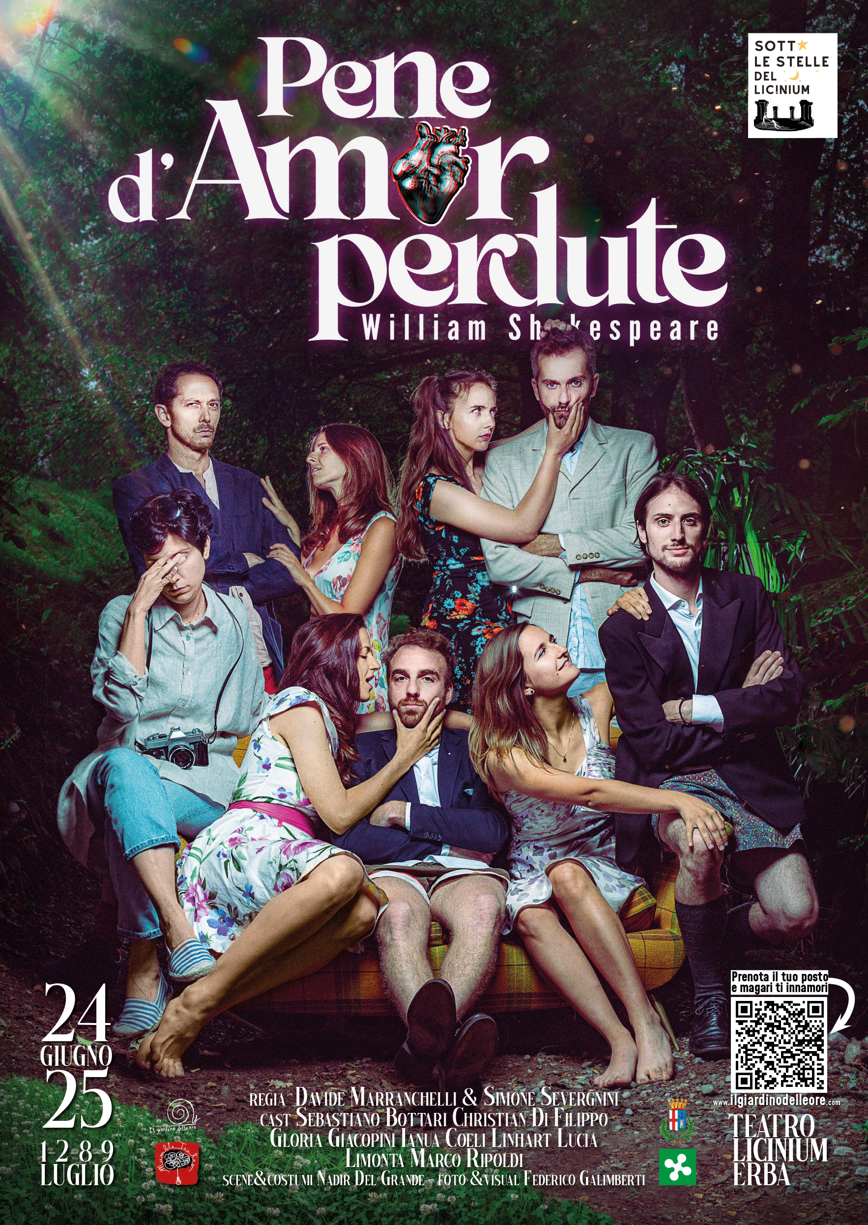 Teatro licinium - pene d'amor perdute - 25 giugno