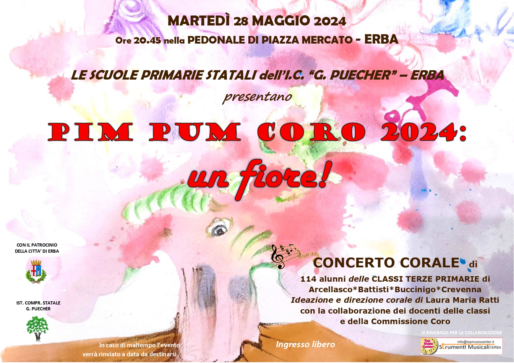 PIM PUM CORO 2024: un fiore!