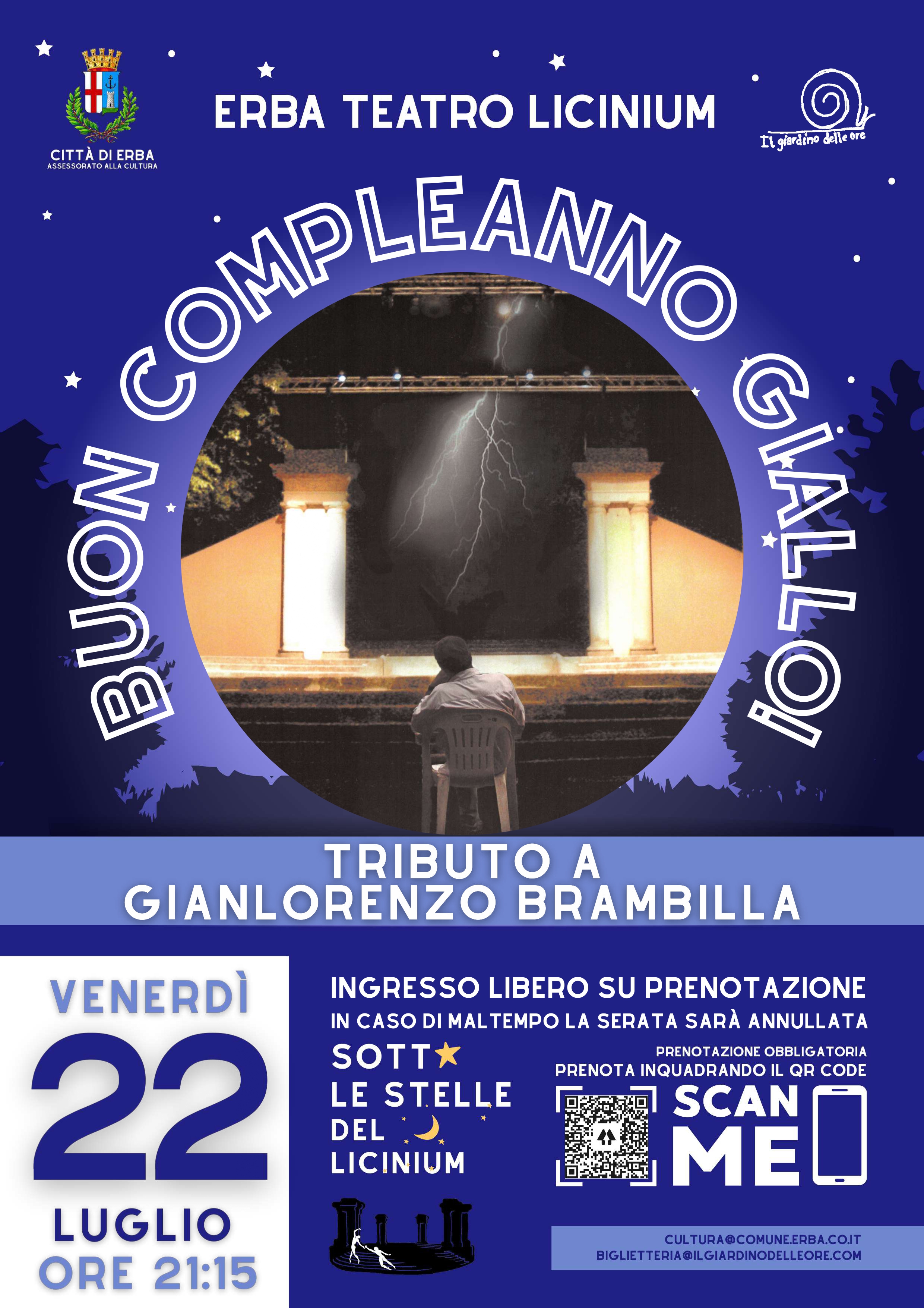 Teatro licinium - buon compleanno giallo