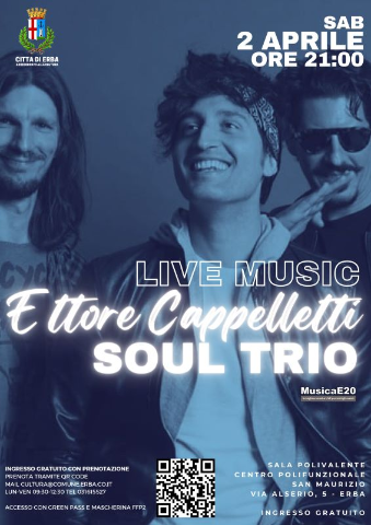 Primavera Erbese 2022 - Ettore Cappelletti Soul Trio