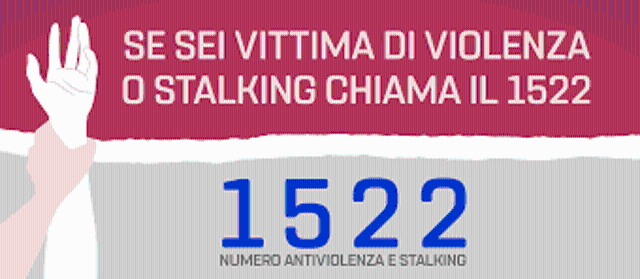 1522: numero anti-violenza e anti-stalking