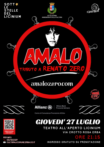 AMALO - tributo a Renato Zero