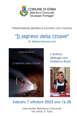 Presentazione del libro "Il segreto della chiave" di Marisa Bernasconi