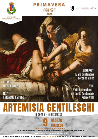 Primavera Erbese 2024 - Artemisia Gentileschi