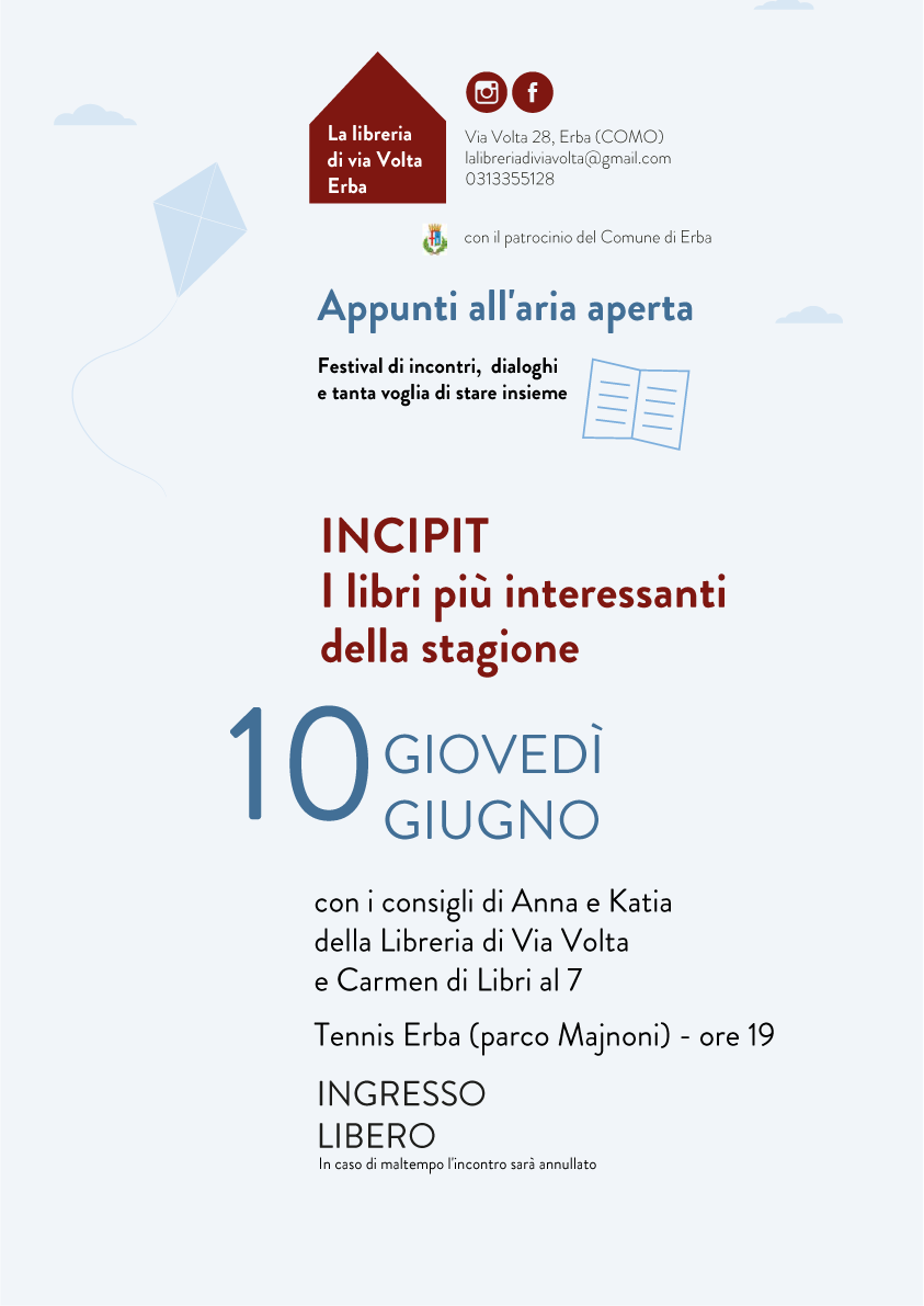 Appunti all'aria aperta - La libreria di via Volta