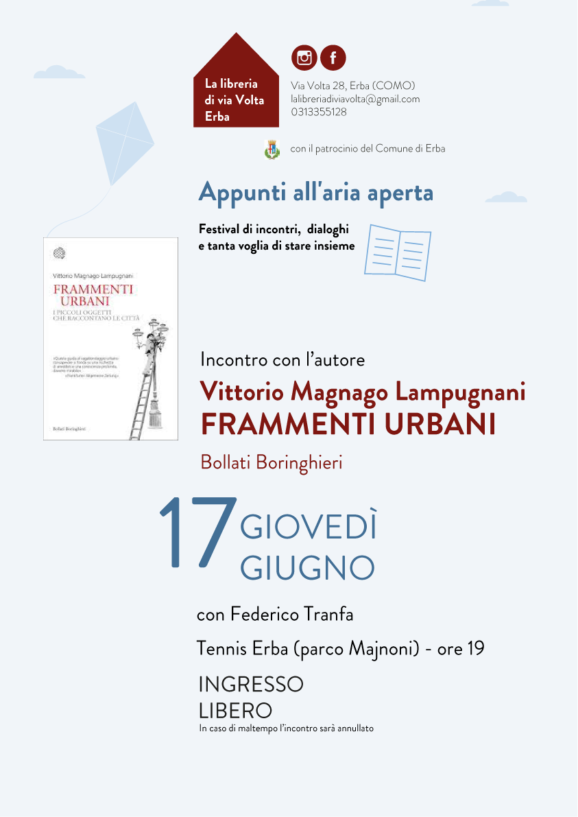 Appunti all'aria aperta - La Libreria di via Volta 
