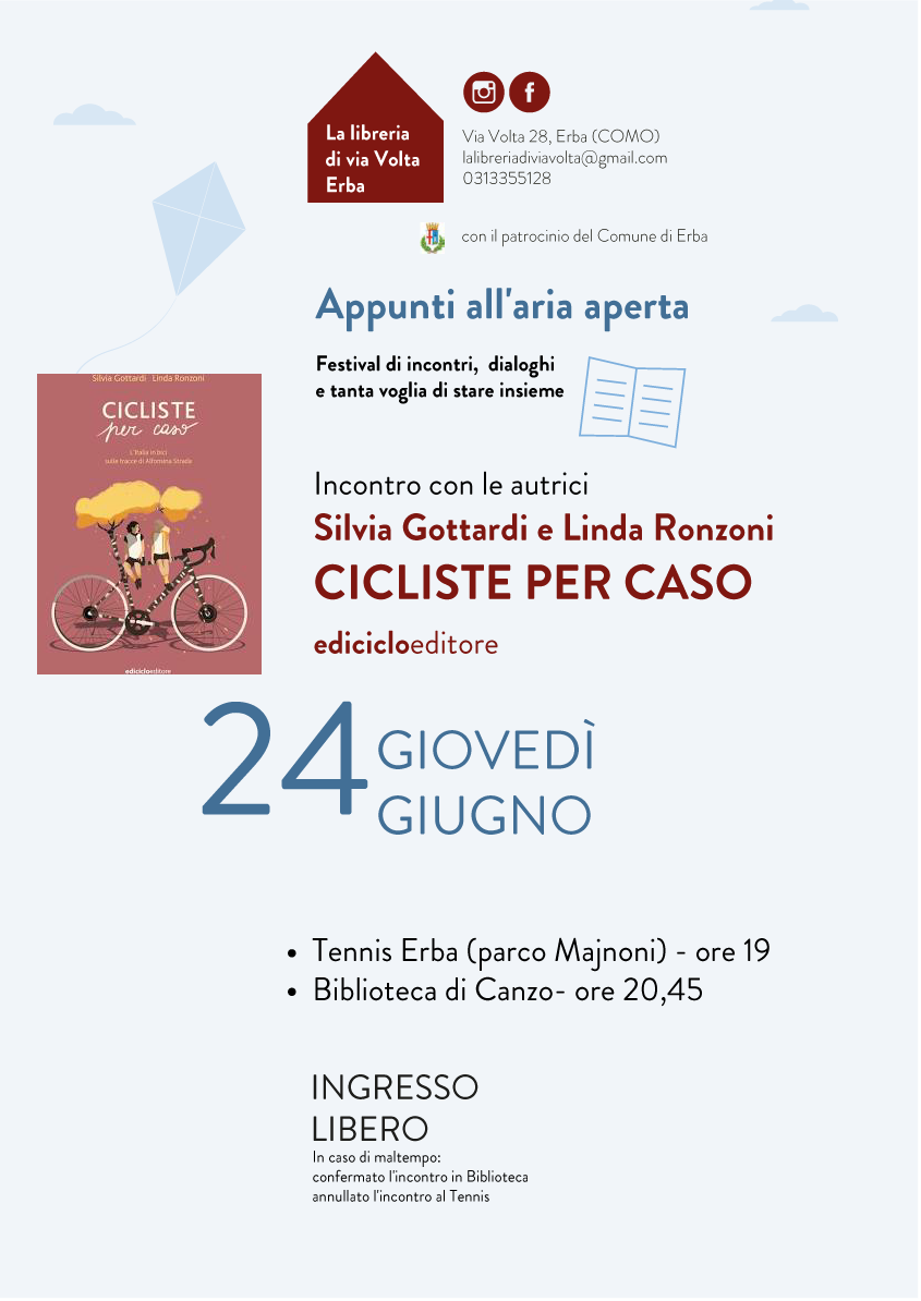 Appunti all'aria aperta - La Libreria di via Volta
