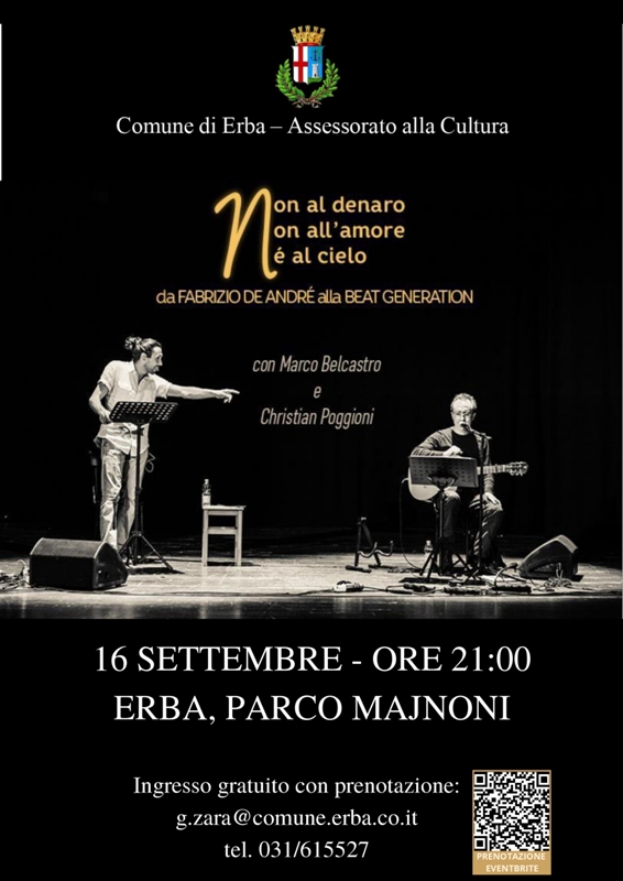 Non al denaro non all'amore nè al cielo di Fabrizio De Andrè - Christian Poggioni