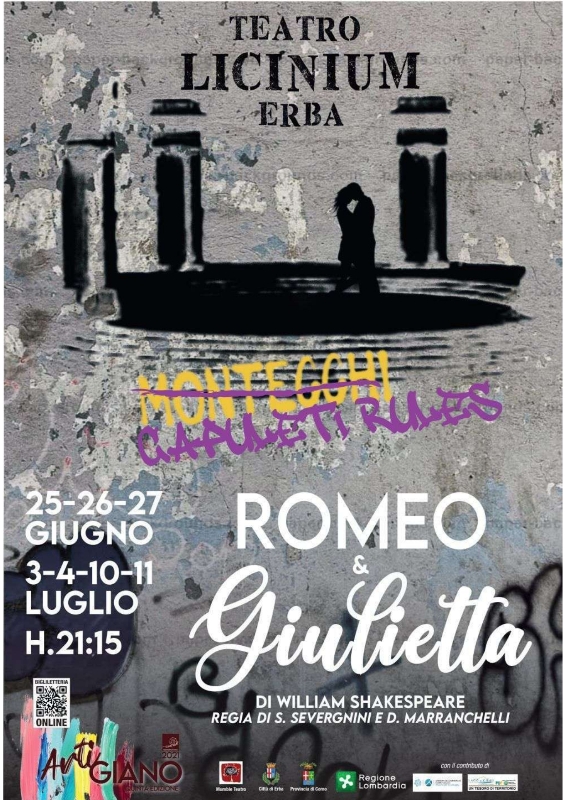 Romeo & Giulietta di William Shakespeare regia di S.Severgnini e D.Marranchelli