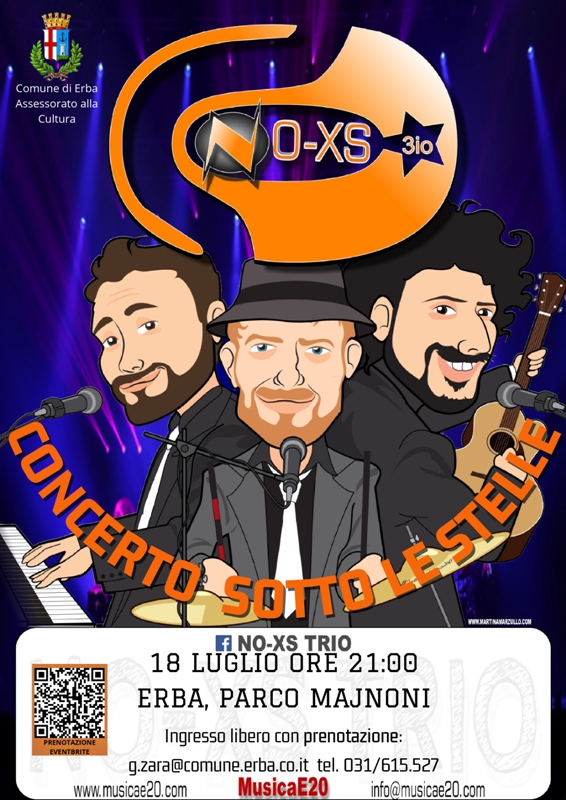 Concerto sotto le stelle  - no-xs trio 