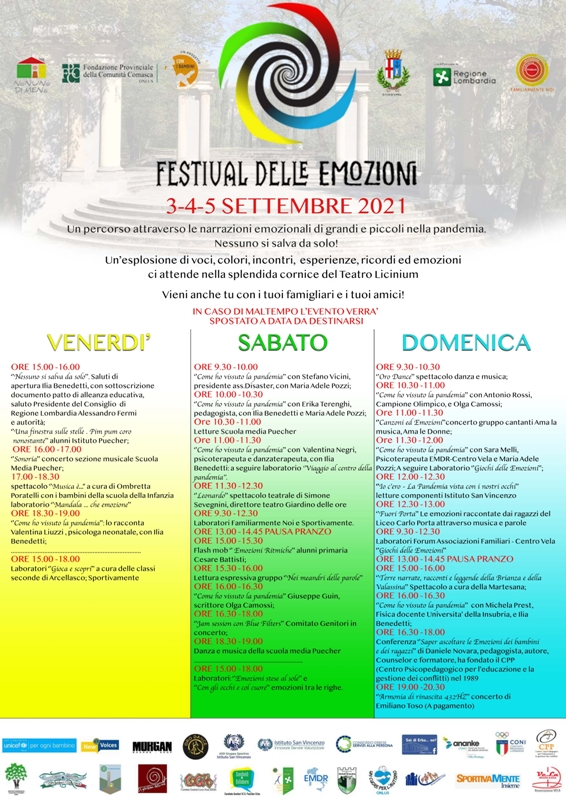 Festival delle emozioni